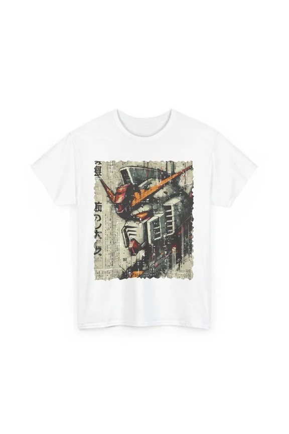 Hot Trending Japanese Mecha Robot Head Japanese Art Lovers Anime Fans Women Men Shirt S-5Xl Birthday Gifts; For Men & Women