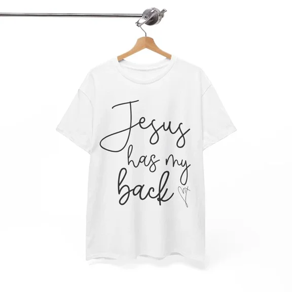 Hot Trending Jesus Is Enough T-Shirt | Jesus Has My Back tee | Religious Comfort Shirt Design Preview Only