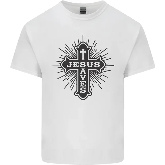 Hot Trending Jesus Saves Cross Christian Christianity T-Shirt Design Preview Only