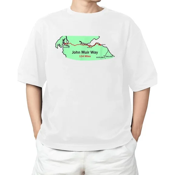 Hot Trending John Muir Way - Trail In Scotland T-Shirt S-5Xl Birthday Gifts; For Men & Women