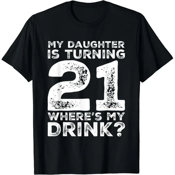 Hot Trending Kiraa Tee With 21St Birthday Dad Mom 21 Year Old Daughter Family Unisex S-5Xl T-Shirt