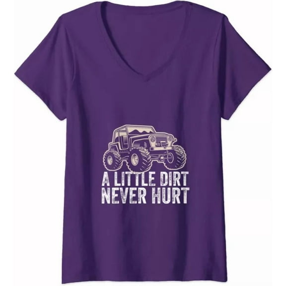 Hot Trending Kiraa Tee With A Little Dirt Never Hurt Off Road Gift Tshirt