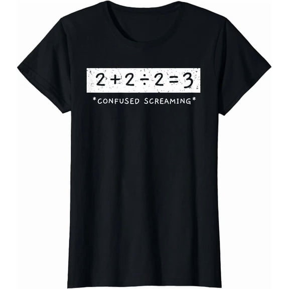 Hot Trending Kiraa Tee With Addition Division Subtraction Equals Math Learning T-Shirt