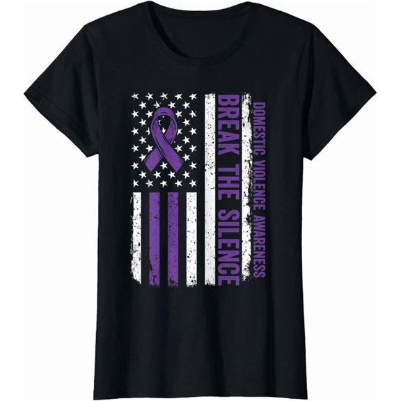 Hot Trending Kiraa Tee With Awareness Shirt Stop End Domestic Violence T-Shirt