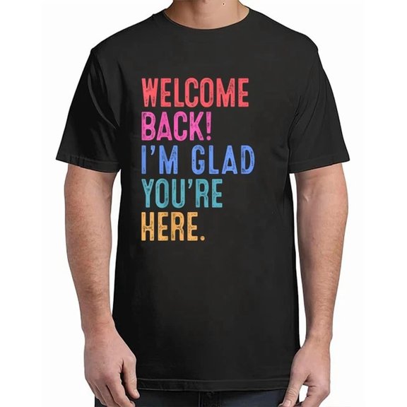 Hot Trending Kiraa Tee With Back To School Teacher Welcome Back I'M Glad You'Re Vintage S-5Xl T-Shirt