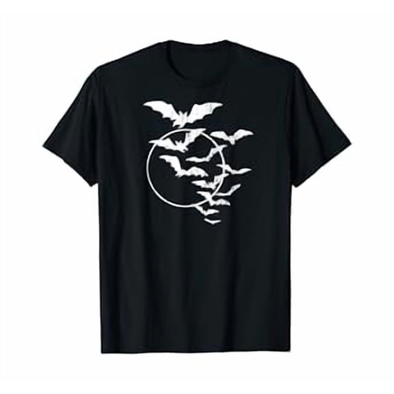 Hot Trending Kiraa Tee With Bats Moon Retro Vintage Distressed Men Women Unisex S-5Xl T-Shirt