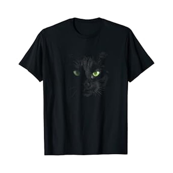 Hot Trending Kiraa Tee With Black Cat With Green Eyes Unisex S-5Xl T-Shirt