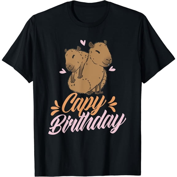 Hot Trending Kiraa Tee With Capy Birthday Girl Lover Capybaras Animal Rodent Capybara Unisex S-5Xl T-Shirt