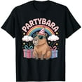 thumbnail image 1 of Hot Trending Kiraa Tee With Capybara Birthday For Fun Capybara Party Partybara Unisex S-5Xl T-Shirt, 1 of 5
