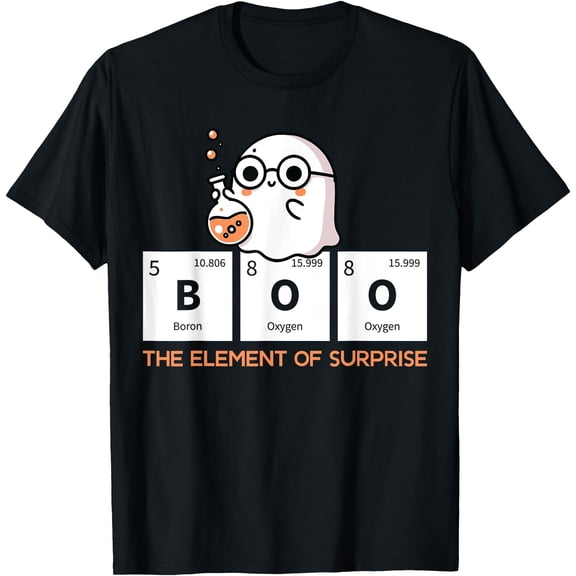 Hot Trending Kiraa Tee With Chemistry Cute Boo The Element Of Surprise Chemist Unisex S-5Xl T-Shirt