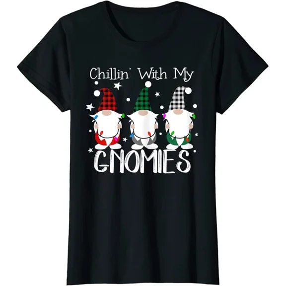 Hot Trending Kiraa Tee With Chillin With My Gnomies Pajama Family Tee T-Shirt