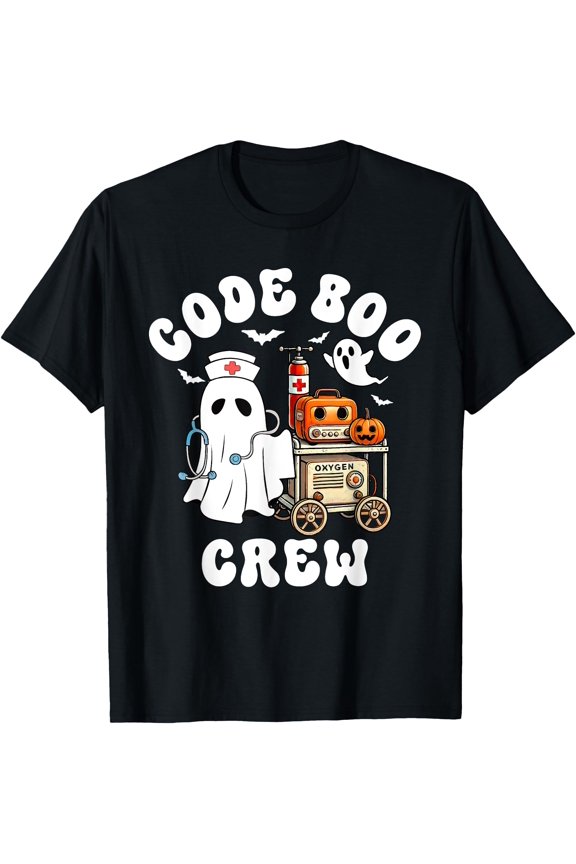 Hot Trending Kiraa Tee With Code Boo Crew Outfit Funny Ghost Unisex S-5Xl T-Shirt
