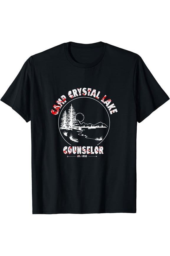 Hot Trending Kiraa Tee With Crystal Lake Camp Counselor Horror Blood Unisex S-5Xl T-Shirt