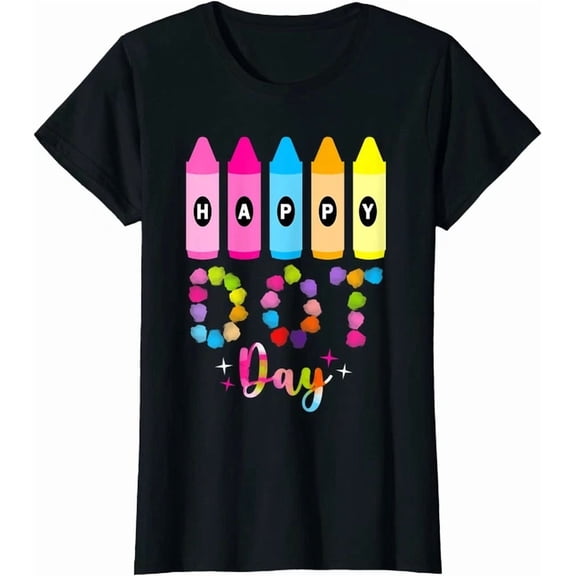 Hot Trending Kiraa Tee With Dot Day International Dot Day 2022 Colorful Pencils T-Shirt