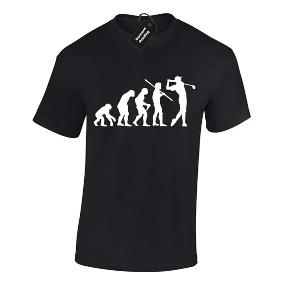 Hot Trending Kiraa Tee With Evolution Of Golfer Golf Player Gift Golfing Wear Top Unisex S-5Xl T-Shirt