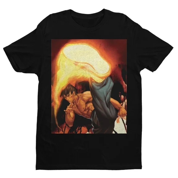 Hot Trending Kiraa Tee With Fei Long Street Fighting Comic Unisex S-5Xl T Shirt | Exclusive Design