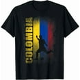 thumbnail image 1 of Hot Trending Kiraa Tee With Football Lover Colombia National Flag Soccer Unisex S-5Xl T-Shirt, 1 of 5