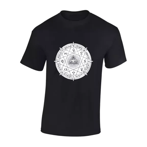 Hot Trending Kiraa Tee With Freemason Symbol Stone Masons Illuminati Secret Unisex S-5Xl T-Shirt