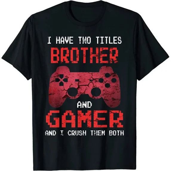 Hot Trending Kiraa Tee With Gamer Vintage Video Games For Brother Unisex S-5Xl T-Shirt