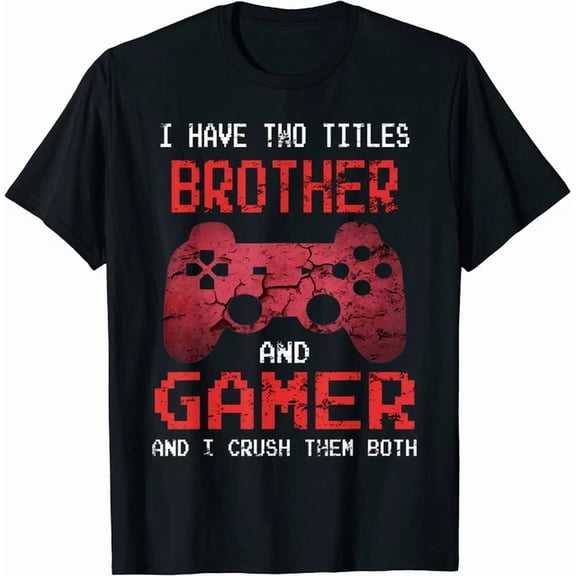 Hot Trending Kiraa Tee With Gamer Vintage Video Games For Brother Unisex S-5Xl T-Shirt