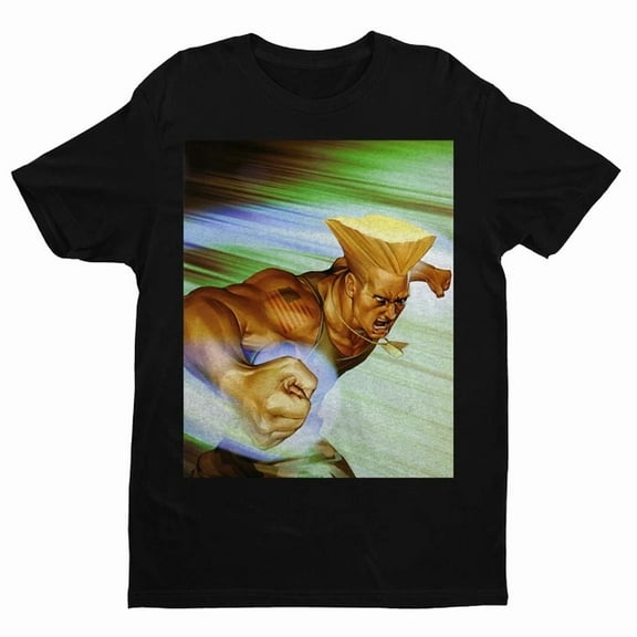 Hot Trending Kiraa Tee With Guile Street Fighting Comic Unisex S-5Xl T Shirt | Exclusive Design