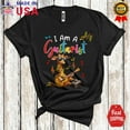 thumbnail image 1 of Hot Trending Kiraa Tee With I Am A Guitarist, Music Giraffe Playing Guitar Guitarist, Wild Animal T-Shirt, 1 of 5