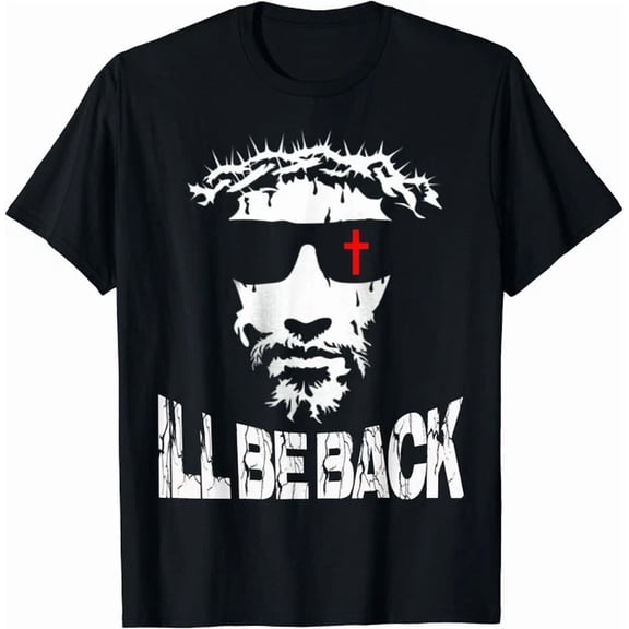 Hot Trending Kiraa Tee With I'Ll Be Back Jesus Christ Faith Based Christian Unisex S-5Xl T-Shirt
