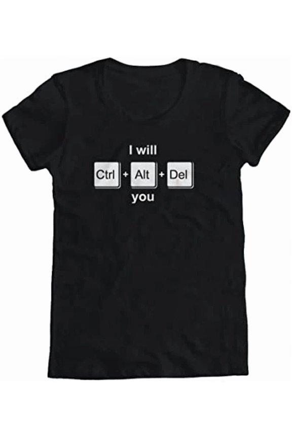 Hot Trending Kiraa Tee With I Will Ctrl Alt Del You Delete It Now Design Tshirt