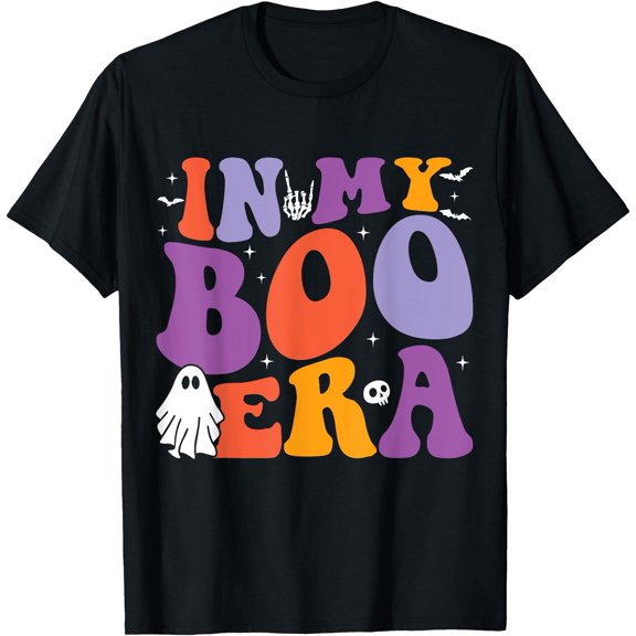 Hot Trending Kiraa Tee With In My Boo Era Retro Groovy Spooky Funny Ghost Unisex S-5Xl T-Shirt