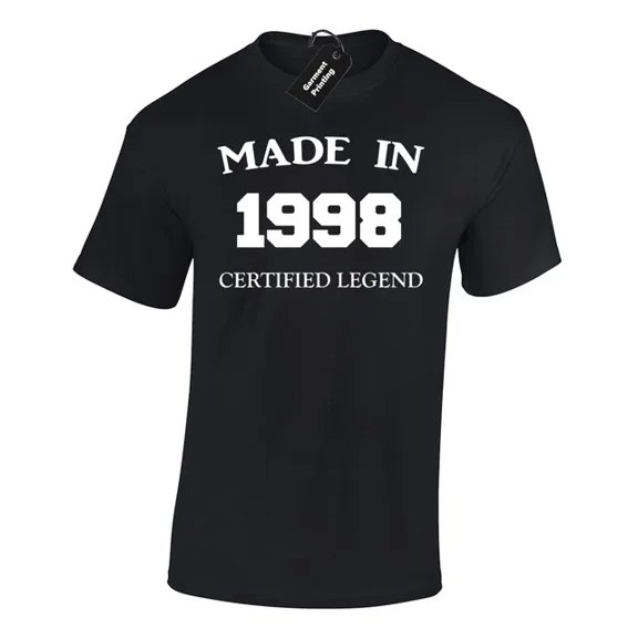 Hot Trending Kiraa Tee With Made In 1998 21St Birthday Present Gift Idea Unisex S-5Xl T-Shirt