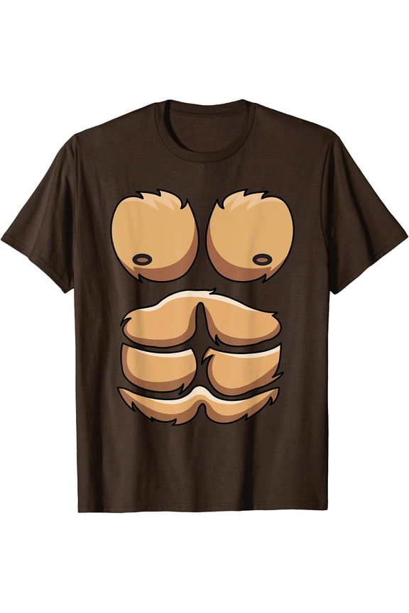 Hot Trending Kiraa Tee With Mens Funny Monkey Gorilla Chest Haloween Unisex S-5Xl T-Shirt