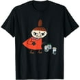 thumbnail image 1 of Hot Trending Kiraa Tee With Moomin Little My Playing With Creepy Crawlies Spooky Unisex S-5Xl T-Shirt, 1 of 5