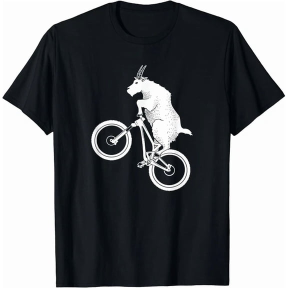 Hot Trending Kiraa Tee With Mountain Bike Goat Bicycle Day For Goat Lover Unisex S-5Xl T-Shirt