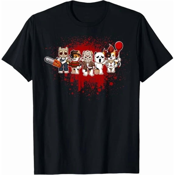 Hot Trending Kiraa Tee With My Little Horror Crew - Calico Cat Unisex S-5Xl T-Shirt