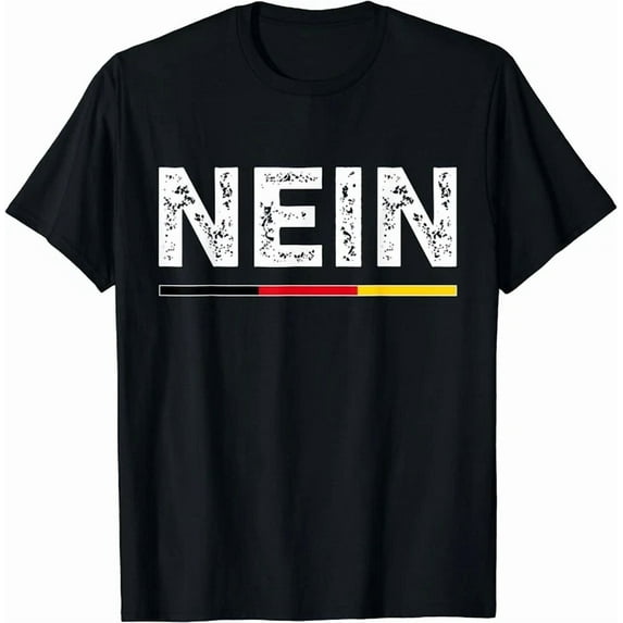 Hot Trending Kiraa Tee With Nein T Shirt German No Saying Germany Vintage Unisex S-5Xl T-Shirt