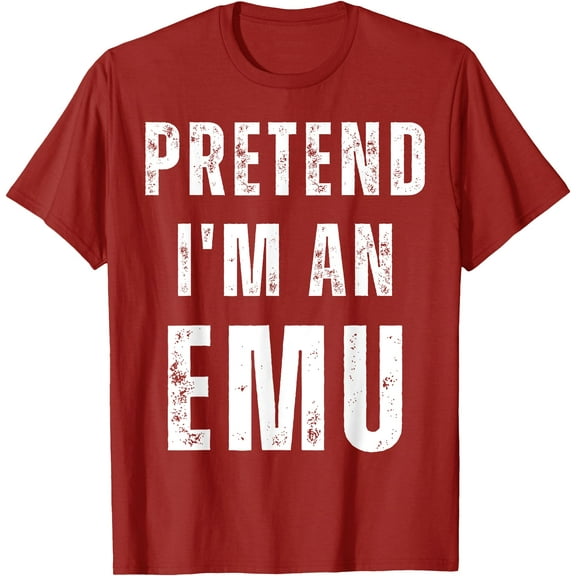 Hot Trending Kiraa Tee With Pretend I'M An Emu Funny Unisex S-5Xl T-Shirt