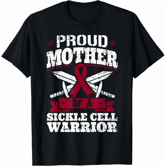 Hot Trending Kiraa Tee With Proud Mother Of A Sickle Cell Warrior Scd Awareness Unisex S-5Xl T-Shirt