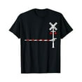 thumbnail image 1 of Hot Trending Kiraa Tee With Railroad Crossing Barrier Sign Funny Unisex S-5Xl T-Shirt, 1 of 5