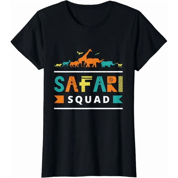 Hot Trending Kiraa Tee With Safari Squad Africa Animal Lovers Zoo T-Shirt