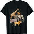 thumbnail image 1 of Hot Trending Kiraa Tee With Safari Squad African Safari Animals Zoo Lovers Unisex S-5Xl T-Shirt, 1 of 5