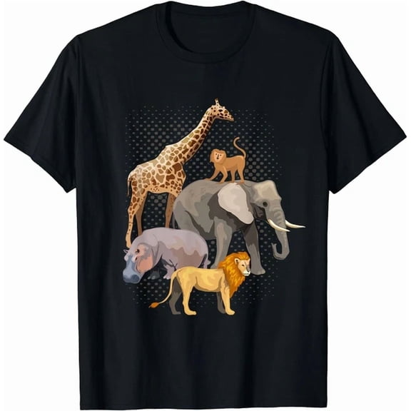 Hot Trending Kiraa Tee With Safari Squad African Safari Animals Zoo Lovers Unisex S-5Xl T-Shirt