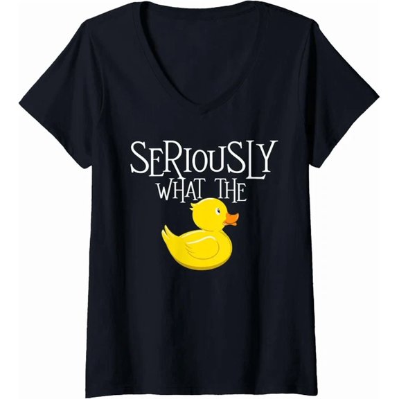 Hot Trending Kiraa Tee With Seriously What The Duck Duck Lover Theme Tshirt