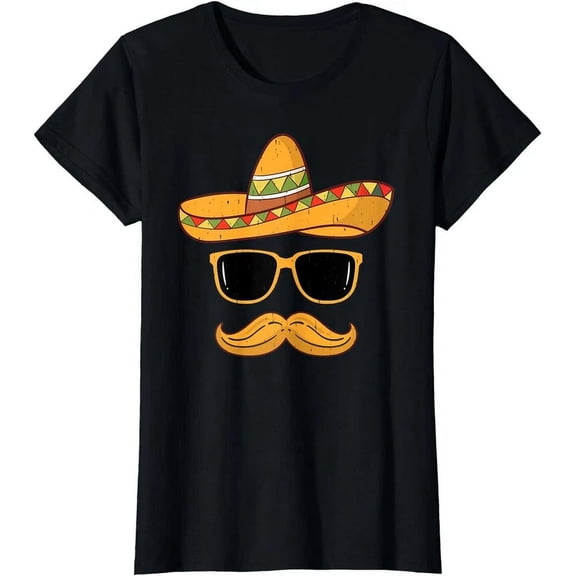 Hot Trending Kiraa Tee With Sombrero Hat Cinco De Mayo Party Theme T-Shirt