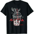 thumbnail image 1 of Hot Trending Kiraa Tee With Spookscene Ghos-Tea Spooky Boba Emo Goth Alt Red Unisex S-5Xl T-Shirt, 1 of 5