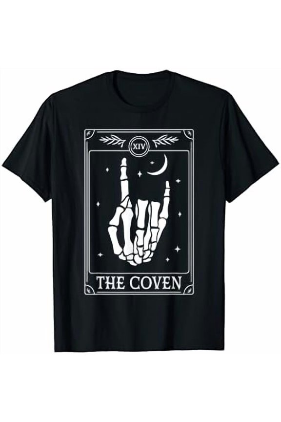 Hot Trending Kiraa Tee With The Coven Bride Skeleton Hand Gothic Wedding Bachelorette Unisex S-5Xl T-Shirt