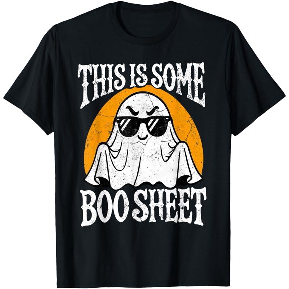 Hot Trending Kiraa Tee With This Is Some Boo Sheet Spooky Season Ghost Vintage Unisex S-5Xl T-Shirt