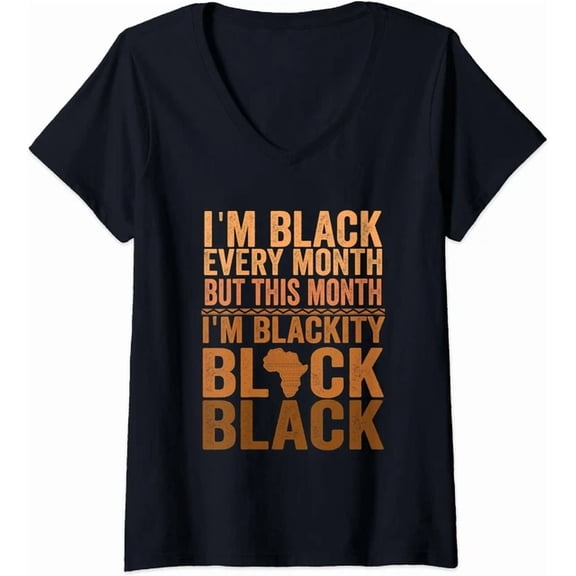 Hot Trending Kiraa Tee With This Month I'M Blackity I Am Black Every Month Tshirt
