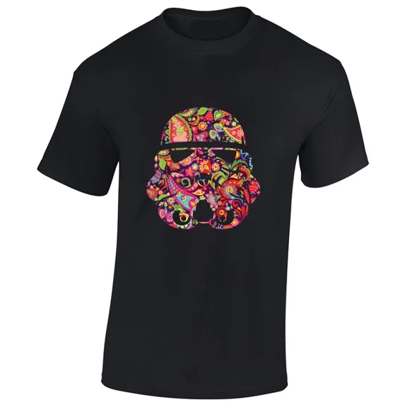 Hot Trending Kiraa Tee With Trooper Helmet Hippie Paisley Storm Wars Jedi Star Unisex S-5Xl T-Shirt