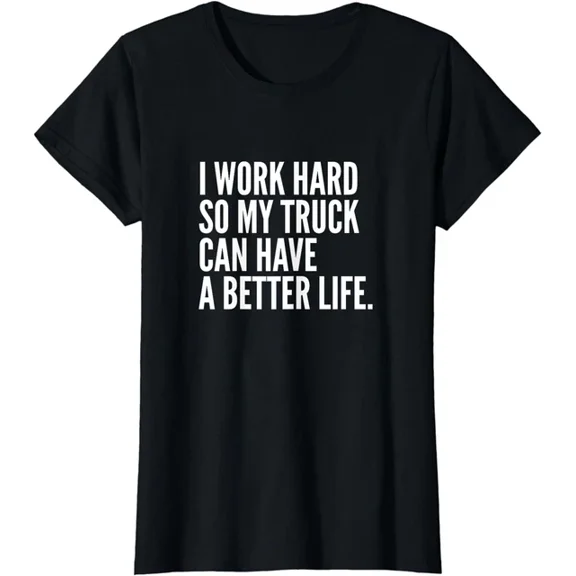 Hot Trending Kiraa Tee With Trucker Pickup Truck Driver Enthusiast T-Shirt