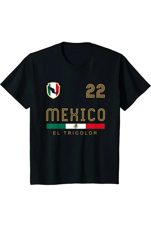Hot Trending Kiraa Tee With Vintage Mexico Jersey Football Soccer Flag World Cup Unisex S-5Xl T-Shirt